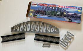 Atlas 732573008878 Vintage New In Box 887 Ho Scale Code 100 Curved Chord Truss Bridge Kit