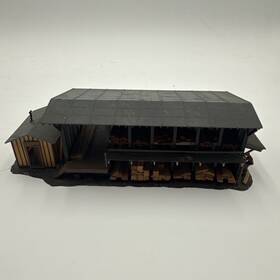 750-169 Atlas Ho Scale Lumber Yard And Office Building Kit
