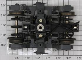 8000-1005x Atlas 4-wheel Die-cast Traction Truck With Pickup Rollers