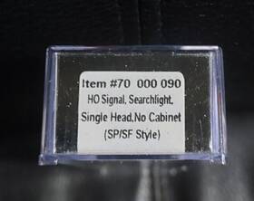 70000090 Atlas 843069121206 Ho Sp/sf Style Single Head No Cabinet Searchlight Signal