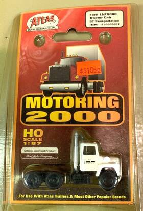 Lnt9000 Atlas 843096000987 Rtr Ho 1/87 #30000001 Ford Tractor Cab-dc Transportation White Lnt9000 Atlas 843096000987 Rtr Ho 1/87 #30000001 Ford Tractor Cab-dc Transportation White