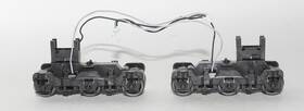 850301 Atlas Master Adirondack U28c U30c Black Power Truck Assemblies Ho Scale