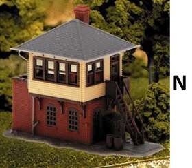 Atl-2840 Atlas N Scale - Signal Tower Building Kit Atl-2840 Atlas N Scale - Signal Tower Building Kit