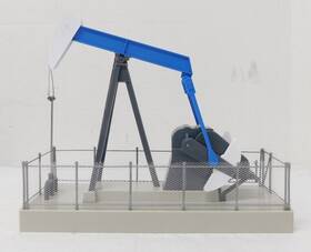 66906 Atlas O Used Operating Oil Pump Blue With Box