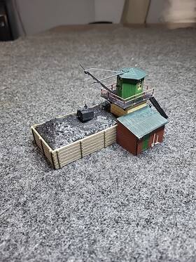 11334 Auhagen Ho Coal Bunker Fully Assembled