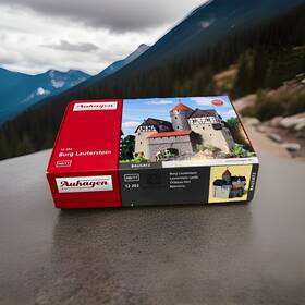 12263 Auhagen Ho Kit Of Lauterstein Castle Open Box -complete 12263 Auhagen Ho Kit Of Lauterstein Castle Open Box -complete