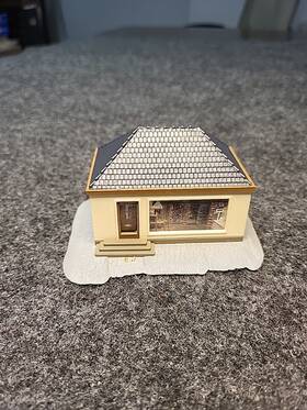 99051 Auhagen #99 051 Ho 1/87 Scale Model Railway Shop Fully Assembled 99051 Auhagen #99 051 Ho 1/87 Scale Model Railway Shop Fully Assembled