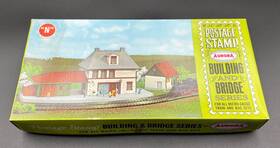 4112-250 Aurora Postage Stamp Rural Station Kit N-scale T
