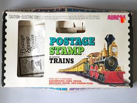 4722 Aurora N Scale Set Box For Postage Stamp Train # 1973 W Insert Manual