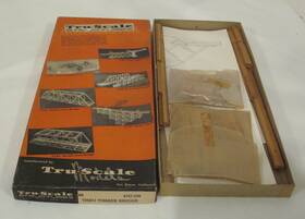 762-330 Ayres/tru Scale/campbell Ho Models Kit #762-330 Inch Thru Timber Bridge 762-330 Ayres/tru Scale/campbell Ho Models Kit #762-330 Inch Thru Timber Bridge