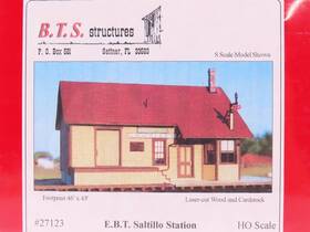 27123 B.t.s. Structures Ho Scale Kit #27123 E.b.t. Saltillo Station - Sealed
