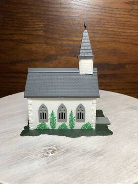 Bachmann 022899458151 Vintage Plasticville N Scale Country Church Chapel Figure 45815