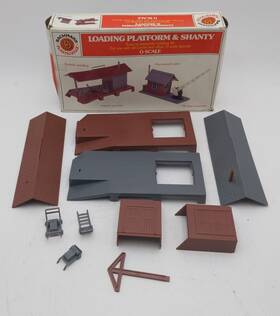 Bachmann 022899459523 1952 O Plasticville Loading Platform And Shanty Classic Building Kit Ex Bachmann 022899459523 1952 O Plasticville Loading Platform And Shanty Classic Building Kit Ex