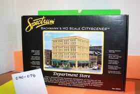 Bachmann 022899880068 Spectrum Bachmanns Ho Scale City Scenes Department Store- Open Box Bachmann 022899880068 Spectrum Bachmanns Ho Scale City Scenes Department Store- Open Box