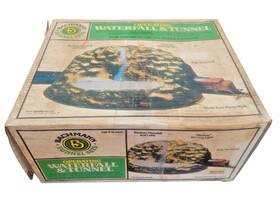 1442 Bachmann #1442 Operating Waterfall And Tunnel With Box - Ho Scale -as-is Not Working
