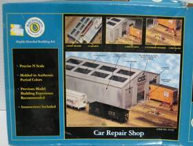 15159 Bachmann N Scale Car Repair Shop Item No. New In Original Packaging