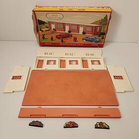 1621-100 Bachmann Plasticville O/s-scale Motel With Original Box