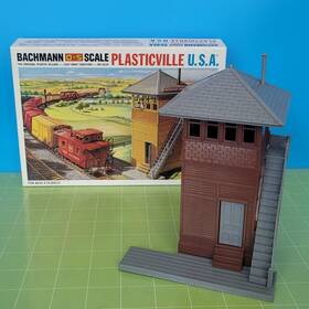 B03b Bachmann 1814 O-s Plasticville Switch Tower Classic Building Kit