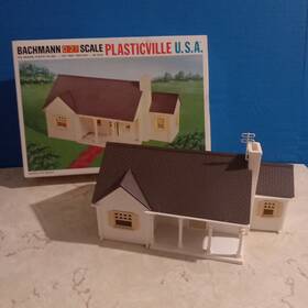 1912 Bachmann 200 Bachmann/plasticville #1912 O-27 New England Rancher Near Mint With Box