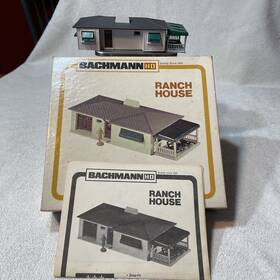 2618 Bachmann Ranch House 2618. Ho Scale With Original Box And Instructions