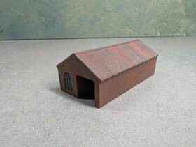 42-032 Bachmann Used N Scale Scenecraft Hampton Heath Colliery Saw Mill
