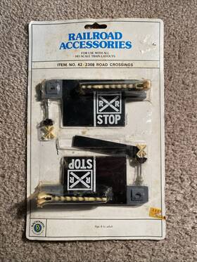 42-2308 Bachmann Railroad Accessories Road Crossings #42-2308 Ho Scale New See Pics