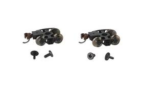 42537 Bachmann N Roller Bearing Freight Trucks With Metal Wheels