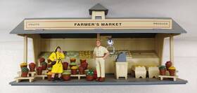 45314 Bachmann Plasticville O Scale Roadside Stand Used
