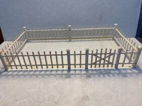 45991 Bachmann Vintage 1950s O Gauge Plasticville Platform Fence And Gates - #45991