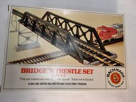 46226-33 Bachmann 46226 # Piece Bridge And Trestle Set-ho Scale - Shows Little Use-look 46226-33 Bachmann 46226 # Piece Bridge And Trestle Set-ho Scale - Shows Little Use-look