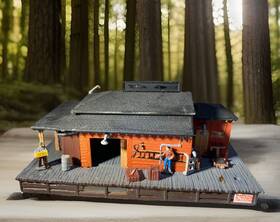 466e913r6-16a Bachmann N Scale Trackside Freight Depot
