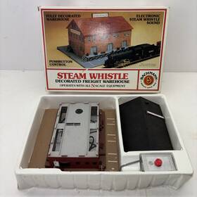 46709 Bachmann N Scale Steam Whistle Decorated Frieght Warehouse Item