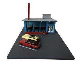 55-7209 Bachmann Drive In Hamburger Stand N Scale Railroad Buildings