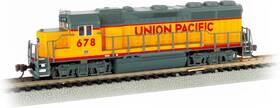 66357 Bachmann Trains Gp40 Econami Dcc Sound Value Equipped Locomotive Up #678 N
