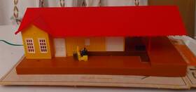 B27b Bachmann Vintage Ho Scale Railroad Freight Trainpassenger Station Building