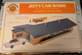 Bac2928 Bachmann Plasticville Ho Scale Jiffy Car Wash Scenery Set 2928
