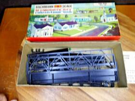 1815 Bachmann Plasticville 150 O-s Scale Hobby Model Railroad Signal Bridge