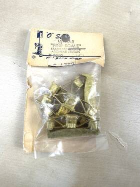 K-1060 Back Shop The #k-1060 Standard Gauge Archbar Trucks Brass