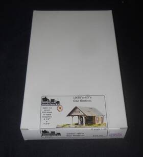 On30 Banta Modelworks 6109 On30/on3/o 1930s-40s Gas Station Kit