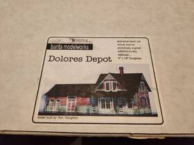 Bmw-123 Banta Modelworks Inch Delores Depot O Scale Lazercut Kit #bmw-123 Pre-owned