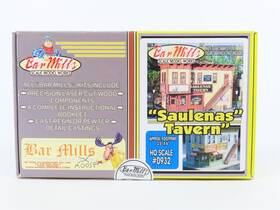 0932 Bar Mills Ho Scale Laser-cut Craftsman Kit #0932 Inch Saulenas Tavern - Sealed 0932 Bar Mills Ho Scale Laser-cut Craftsman Kit #0932 Inch Saulenas Tavern - Sealed