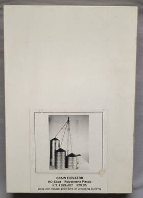 159-407 Bh Models Kit #159-407 Grain Elevator Ho Scale