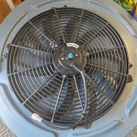 Erer17502-16-bk Blackhorseracing 09 Blackhorse-racing 16 Inch Electric Radiator Fan High 3000 Only