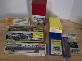 83-me75-502-blair Blair Line 5 Ho Scale Bridges-atlas 866 And 171-alloy Fence-water Tank 83-me75-502-blair Blair Line 5 Ho Scale Bridges-atlas 866 And 171-alloy Fence-water Tank
