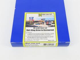 Blair Line 833402001821 Ho 1/87 Scale Laser-cut Kit 182 Dari-king Drive In Restaurant