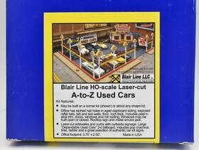 Blair Line 833402001975 Ho-scale #197 A-to-z Used Cars Laser-cut Model Kit Blair Line 833402001975 Ho-scale #197 A-to-z Used Cars Laser-cut Model Kit