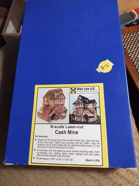 Blr086 Blair Line Llc 086 N Scale Cash Mine Kit Blr086 Blair Line Llc 086 N Scale Cash Mine Kit