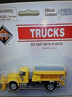 Boley 084495040147 1 87 International Snow Plow With Sander Truck Collector Or Model Train Boley 084495040147 1 87 International Snow Plow With Sander Truck Collector Or Model Train