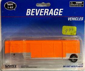 20645 Boley Rtr Ho-1/87 #2064 Beverage Trailer-orange Built 4 Layout/display-delivery 20645 Boley Rtr Ho-1/87 #2064 Beverage Trailer-orange Built 4 Layout/display-delivery