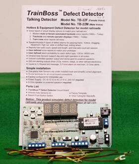 Tb-22f Boulder Creek Engineering Trainboss Defect Detector Female Voice Model